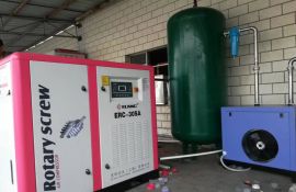昆明人性化設(shè)計螺桿式空壓機電機320kw，采用德國AZ技術(shù)讓你五十年無憂[廣西意朗]