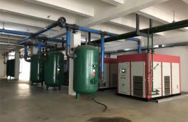 廠家直銷工業(yè)空壓機(jī)，全自動無人管理-[廣西意朗]